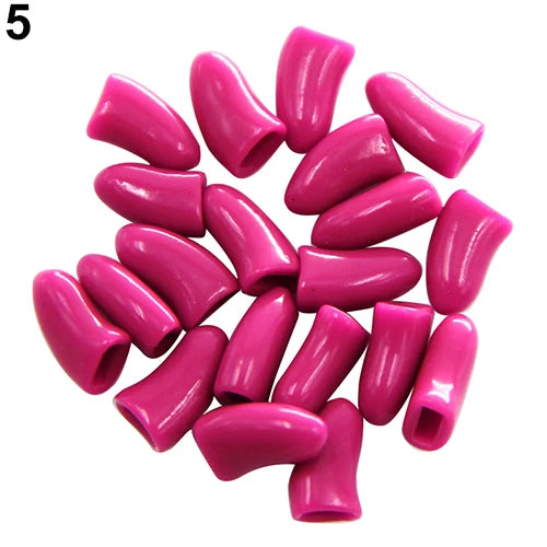 Capsules de Griffes Colorées pour Chats et Chiens - Lot de 20 - 🐾 Miaou & Co