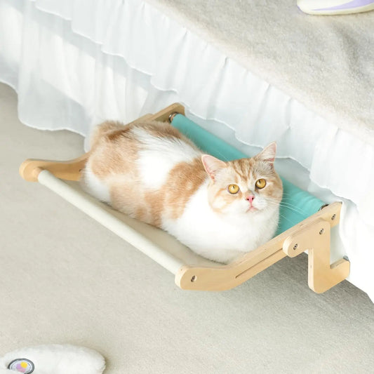 Lit Hamac Suspendu pour Chat - Portable et Amovible - 🐾 Miaou & Co