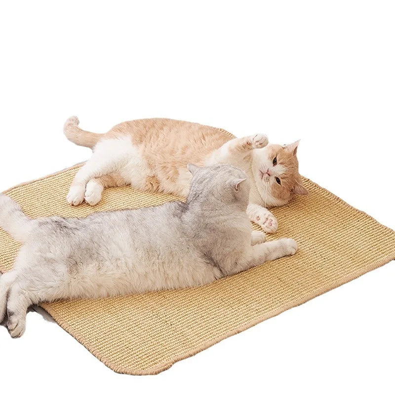 Griffoir en Sisal pour Chats – Tapis à Gratter Murale et Protection de Mobilier - 🐾 Miaou & Co